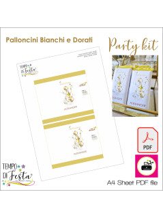 Eleganza e sobrietà per una cerimonia raffinata da stampare e personalizzare.