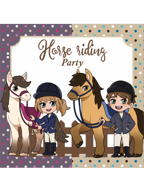 A fun and unique theme for little horse lovers.