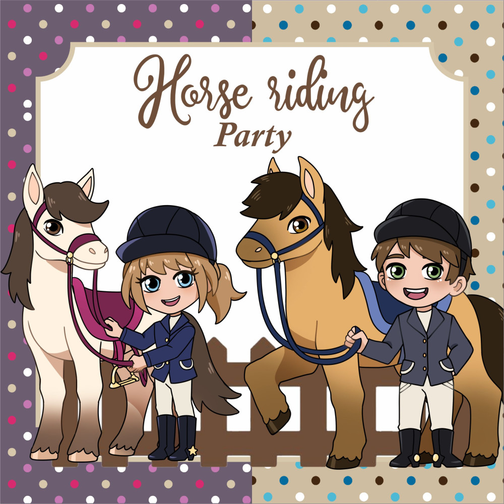 A fun and unique theme for little horse lovers.