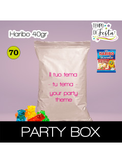 Haribo bustine da 40 gr personalizzate a tema