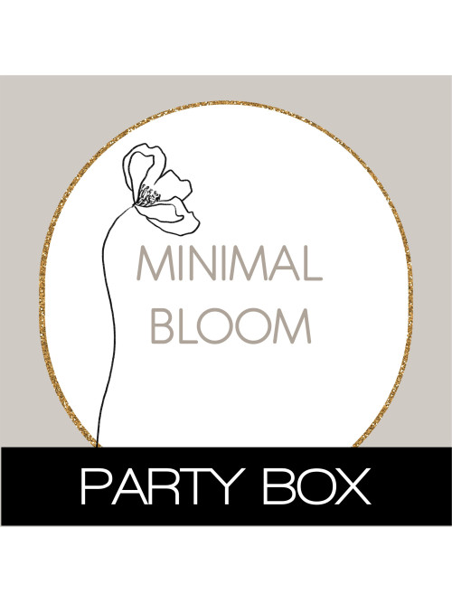 Un tema floreale raffinato e minimale per un allestimento elegante e personalizzato.