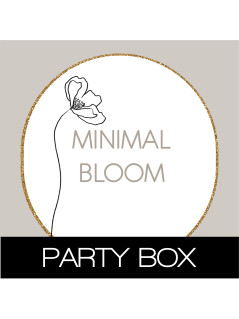 Un tema floreale raffinato e minimale per un allestimento elegante e personalizzato.