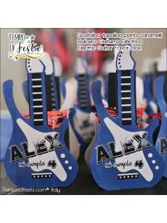Un detalle rockero para una fiesta llena de ritmo.