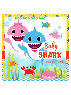 baby shark festa a tema personalizzata
