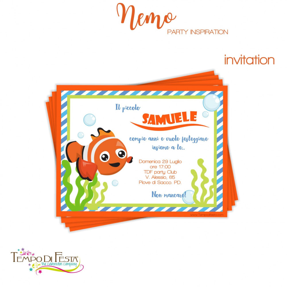 INVITI TEMA NEMO INVITI TEMA NEMO