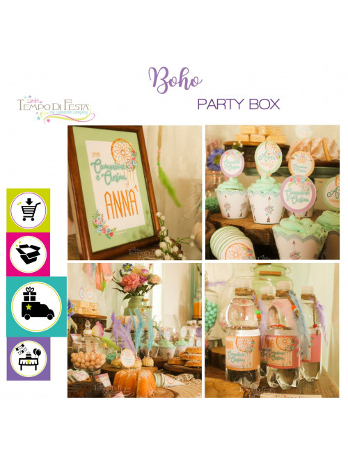 Boho Chic festa personalizzata