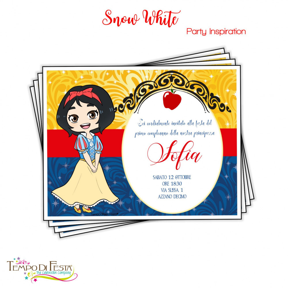 Snow white inspiration...