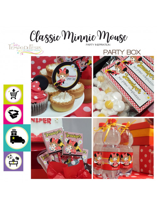 Minnie Mouse Classica festa personalizzata