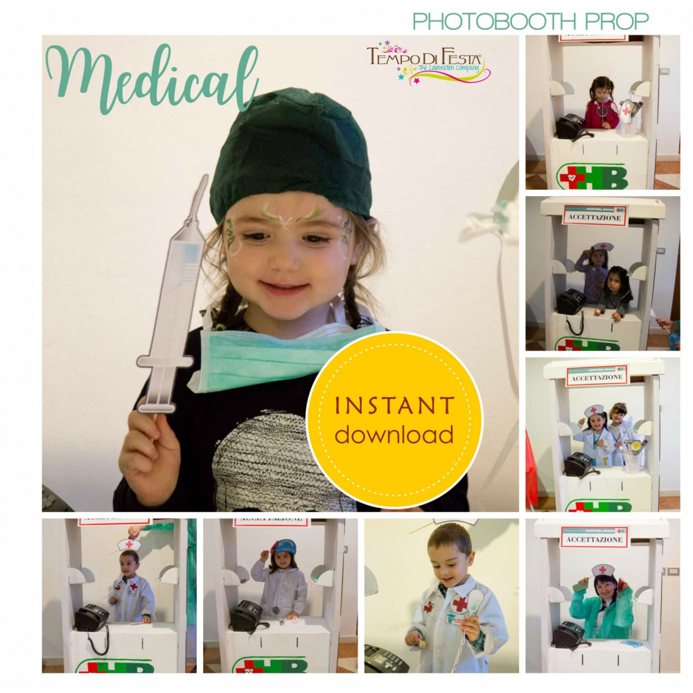 MEDICAL INSTANT DOWNLOAD PHOTO BOOTH