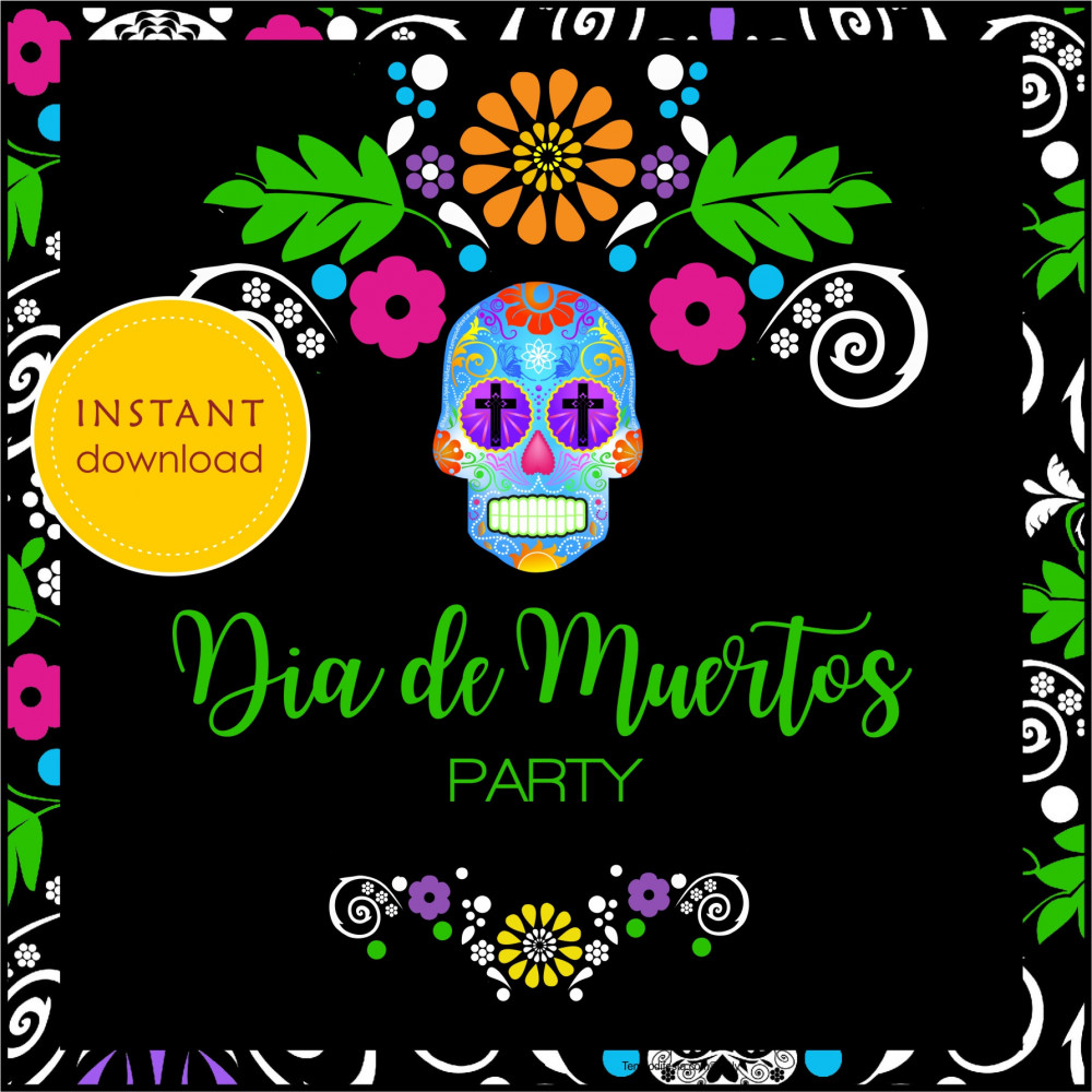 Dia de Muertos kit de...