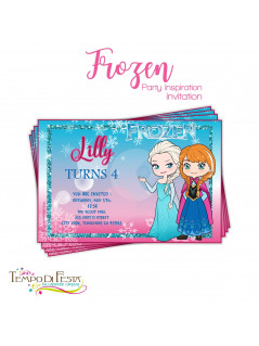 inviti di compleanno di frozen