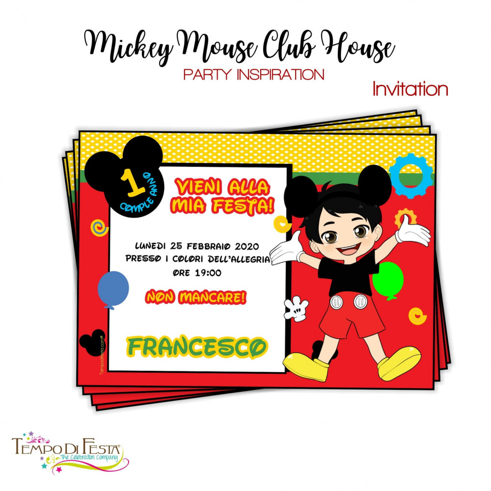 MICKEY MOUSE CLUB HOUSE...