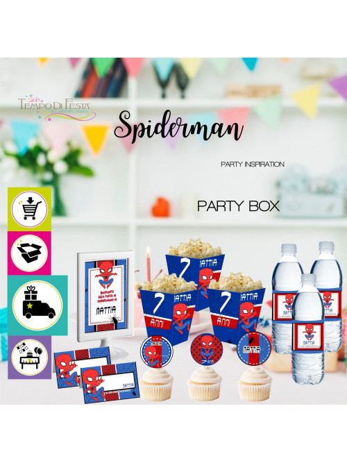 Artículos fiesta Spiderman (desde 1,75€)