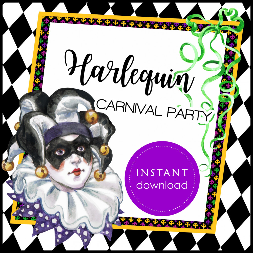 Harlequin digital party
