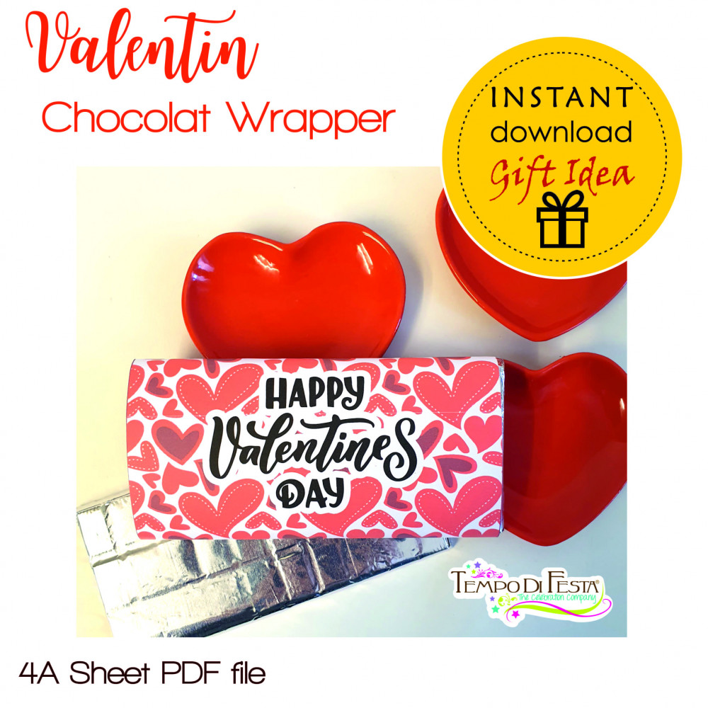 CANDY BAR VALENTINE...