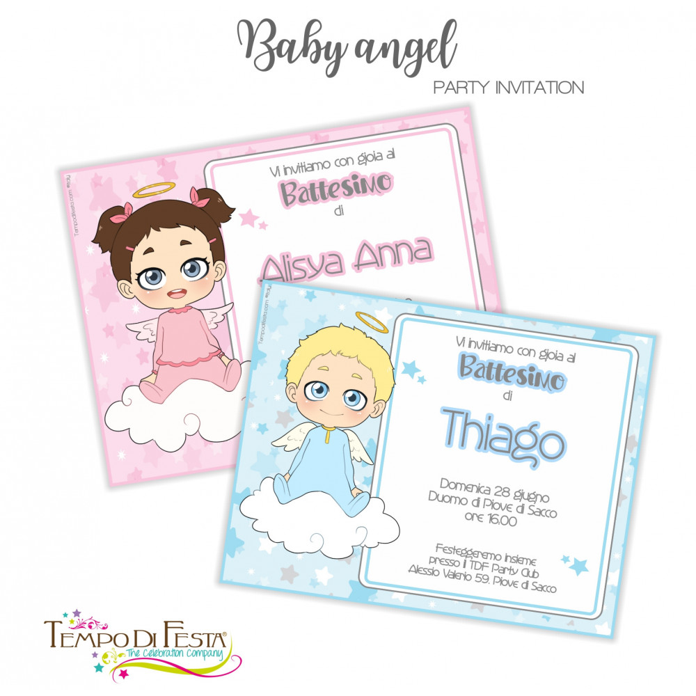 INVITI PER BATTESIMO, INVITI PER BABY SHOWER, INVITI ANGOLETTO INVITI PER BATTESIMO, INVITI PER BABY SHOWER, INVITI ANGOLETTO