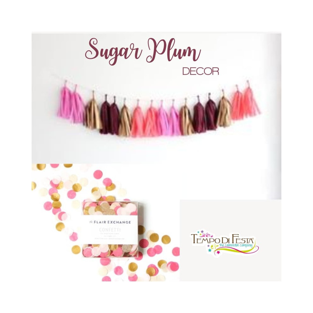 Sugar Plum party Decoration