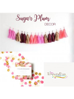 Sugar Plum party Decoration