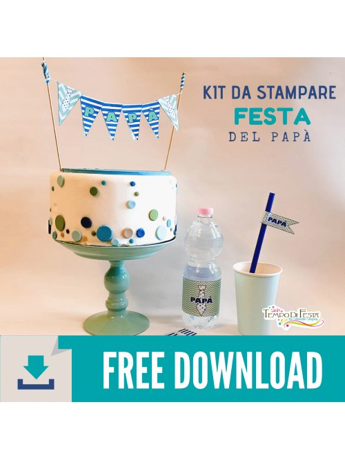 free Printable Kit for Father's Day