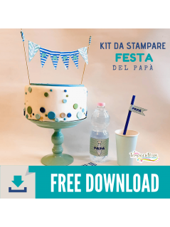 Kit da stampare per la festa del papà gratis