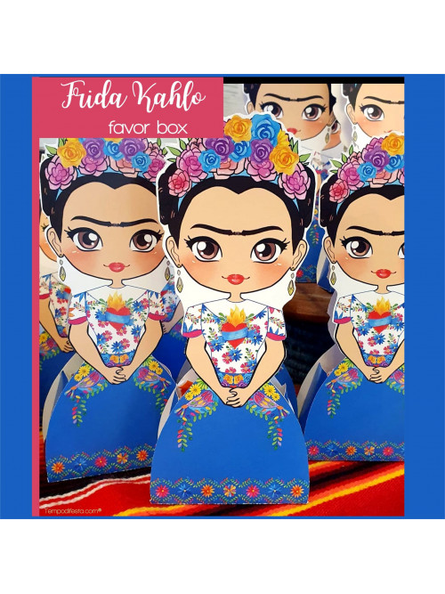 Cajita para dulces Frida Kahlo