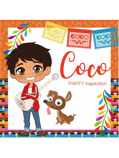 kit di festa a tema coco