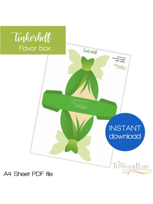 Tinkerbell favor box