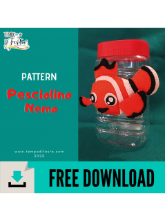 Free model of felt Nemo fish