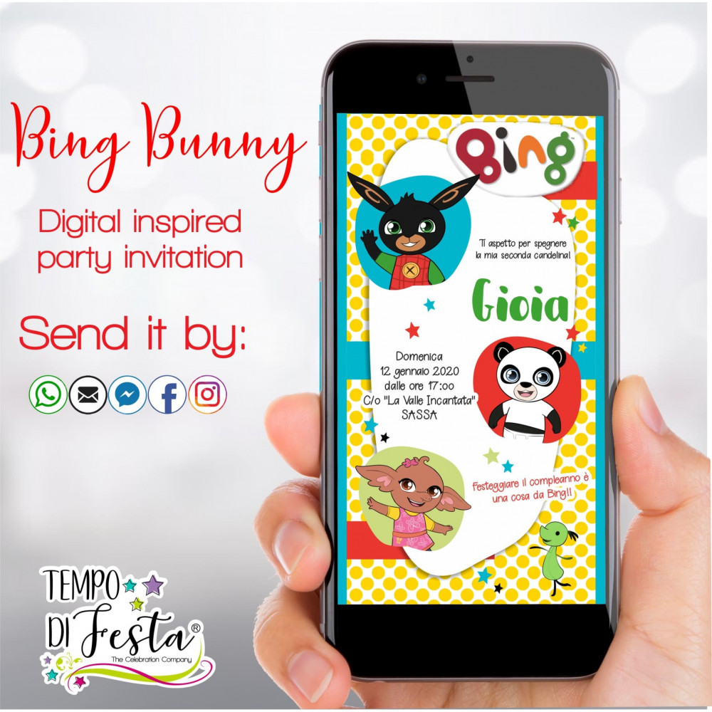 Bing invitación digital para whatsApp