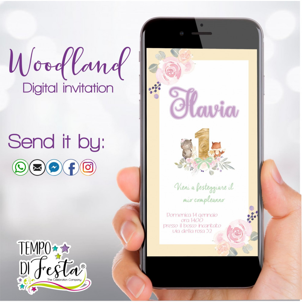 woodland INVITATION WHATSAPP