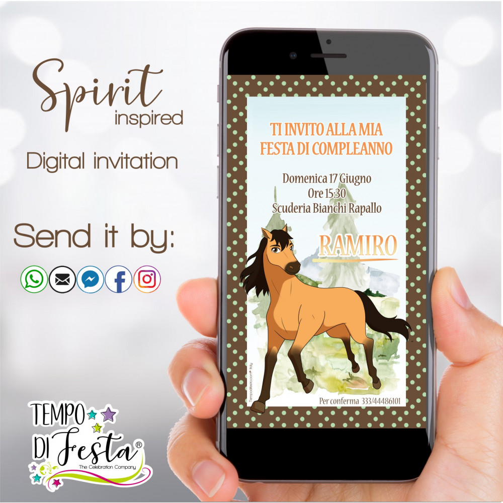 spirit Invitación digital...