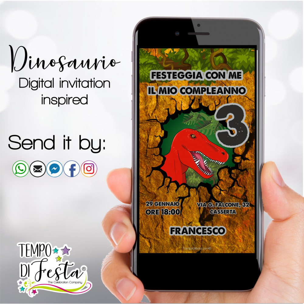 dinosaurio Invitación...