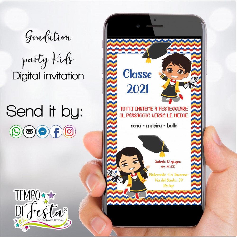 graduation kids digital...