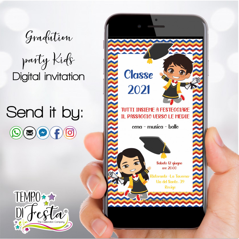 Inviti digitali Graduazione...