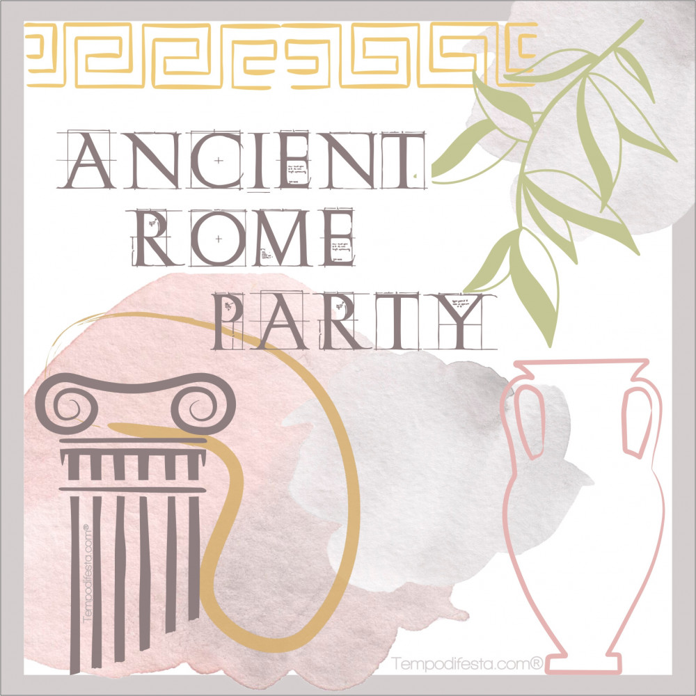 Party kit a tema antica Roma