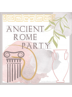 Party kit a tema antica Roma