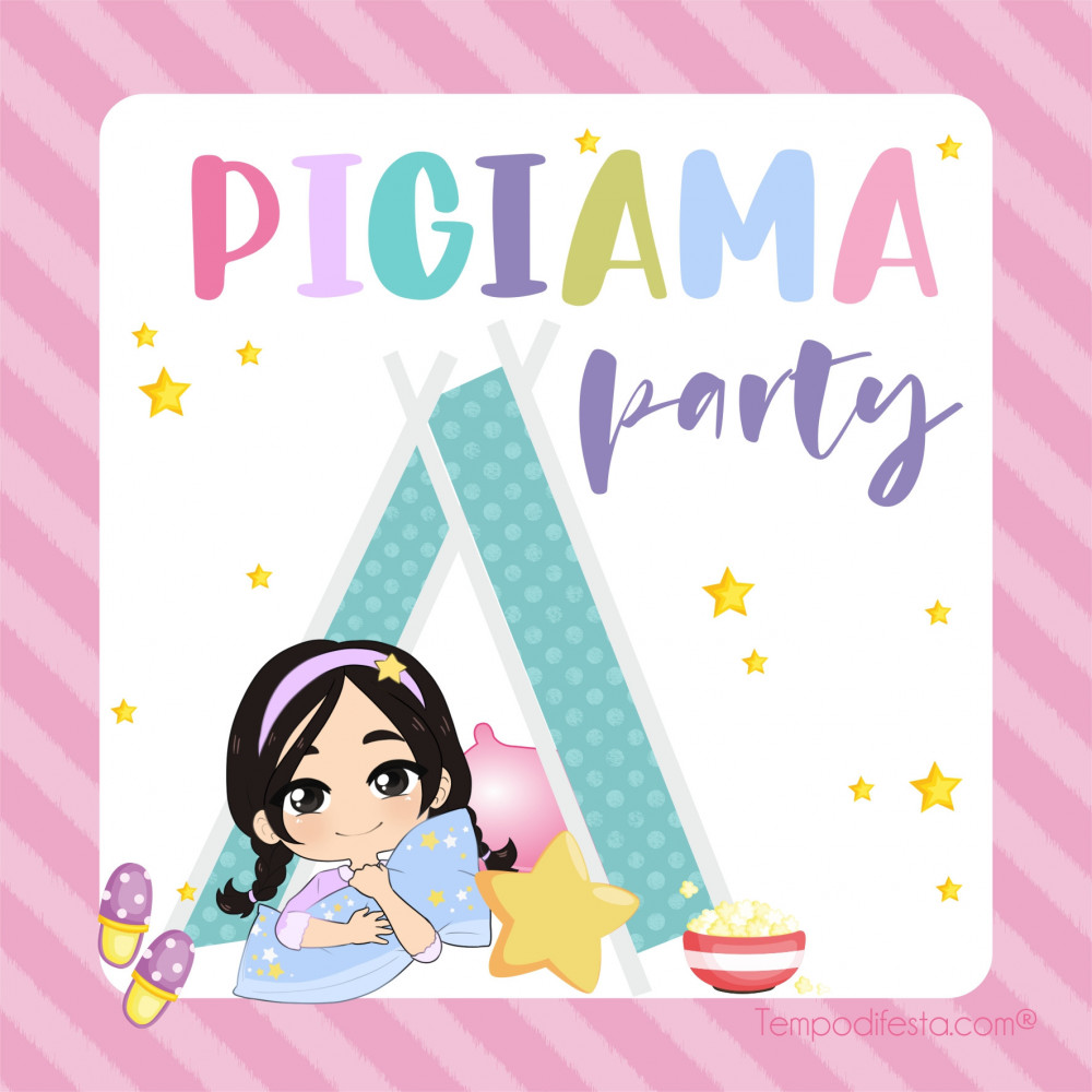 Pajamas digital party