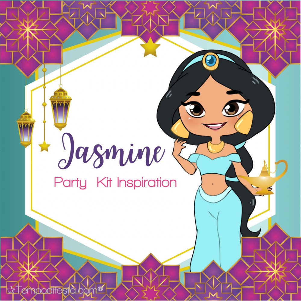 Jasmine party kit digitale