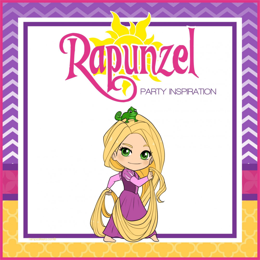 Rapunzel Party Kit