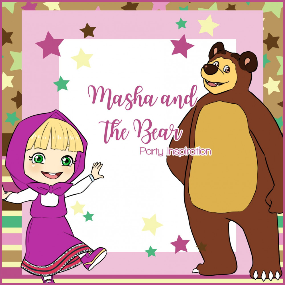 Masha e Orso party kit...