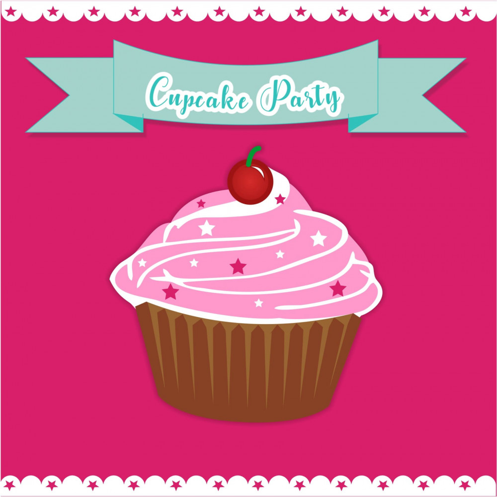 Cupcake party kit digitale