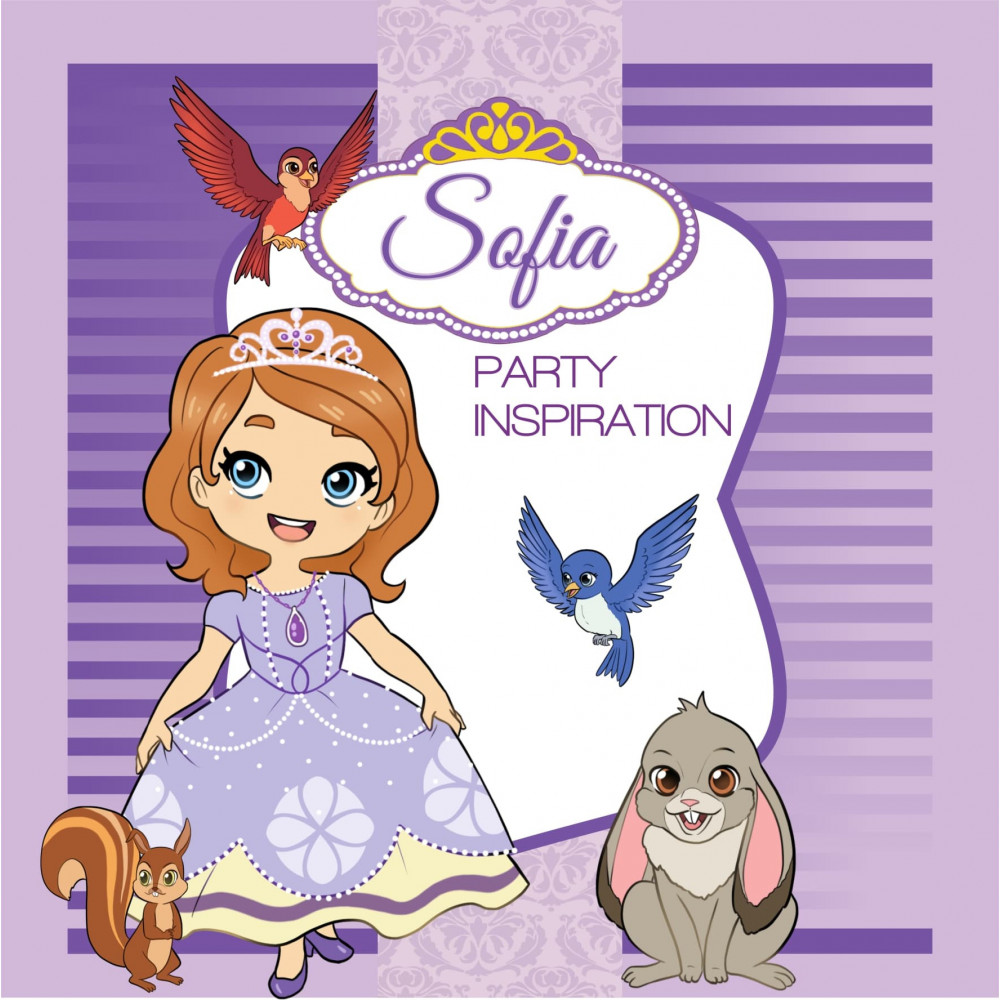 Principessa Sofia party kit...