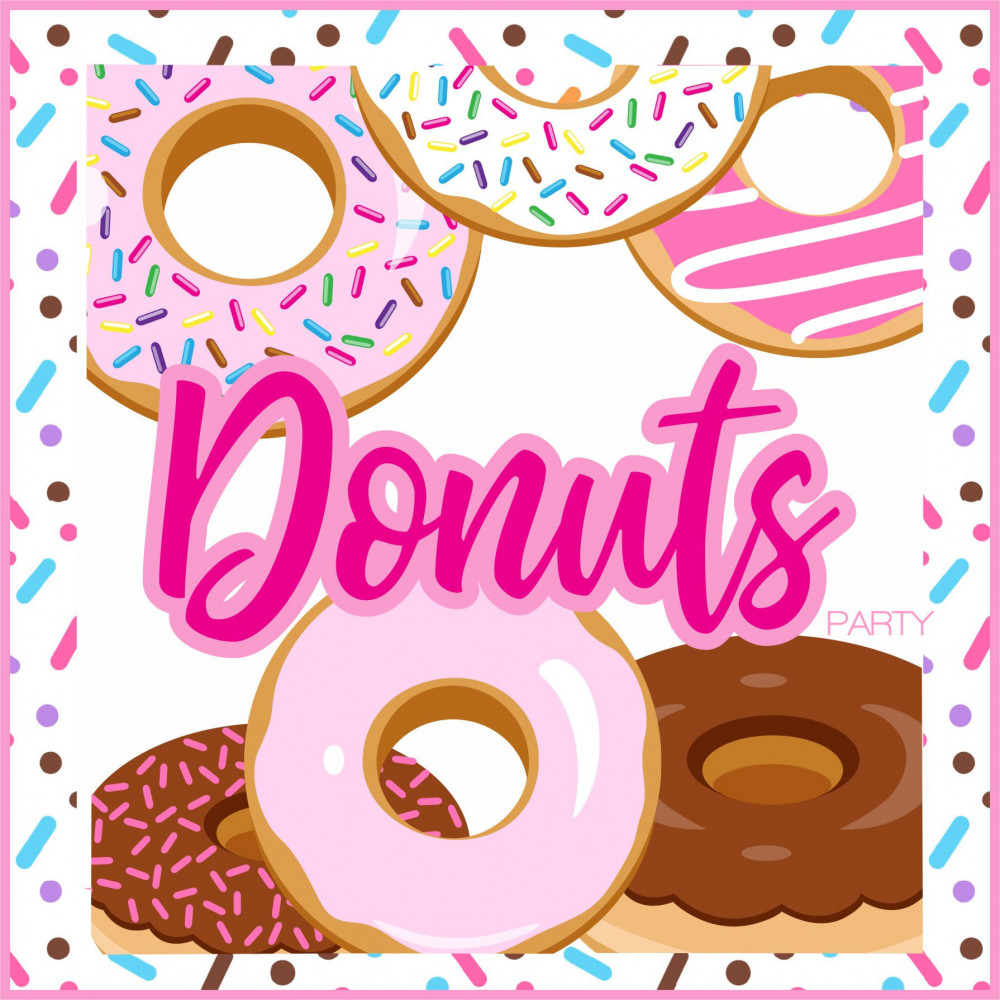DONUTS PARTY PRINTABLE