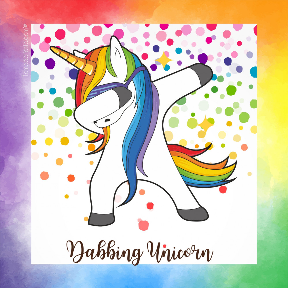 DUBBING UNICORNO FESTA A TEMA