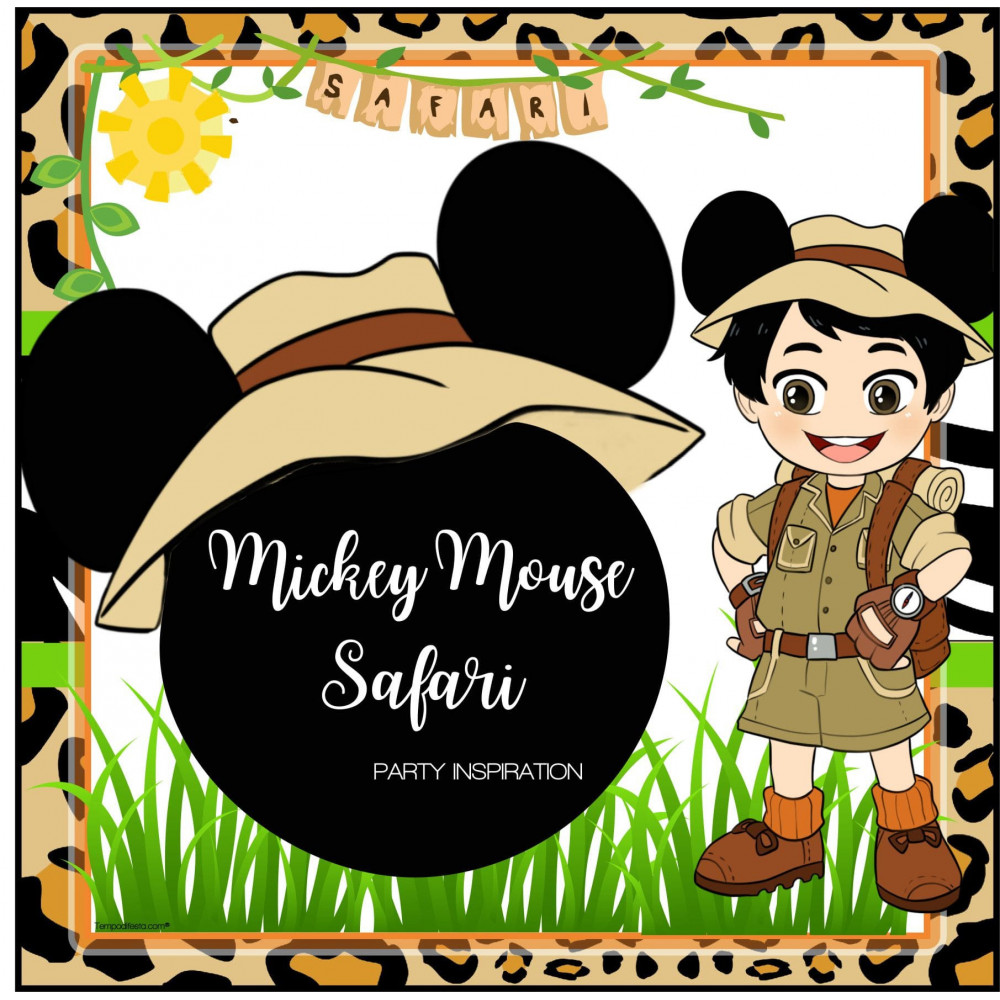 Mickey Mouse Safari kit de...