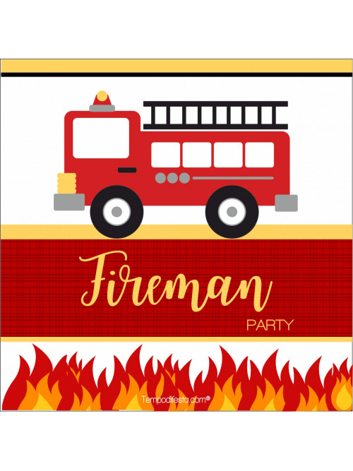 FIREFIGHTER PARTY THEME