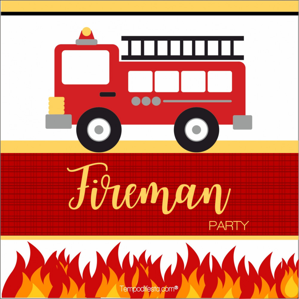 FIREFIGHTER PARTY THEME