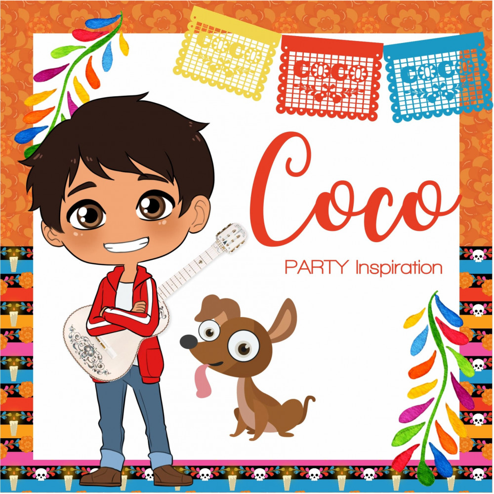 COCO MEXICAN BOY PARTY KIT
