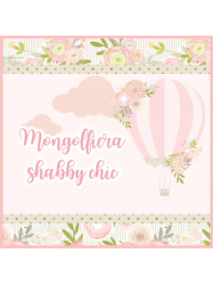 Mongolfiera Shabby chic festa personalizzata