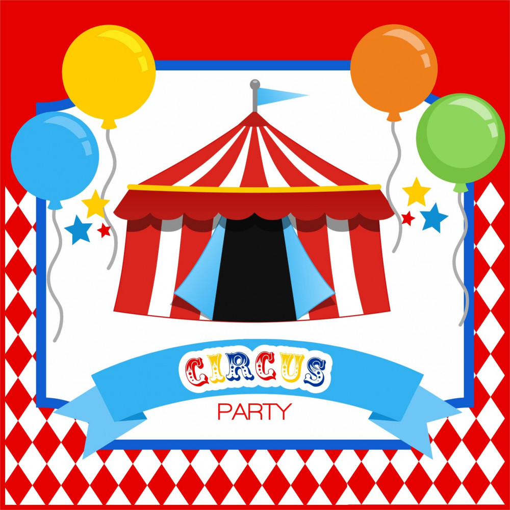 Circo party kit digitale